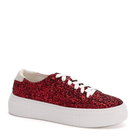 Calm Down Mary Jane Red Sneaker by Corkys Footwear main image 0